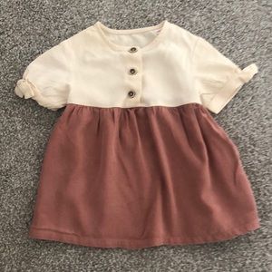 Zara baby 2/3 yr puff sleeve dress